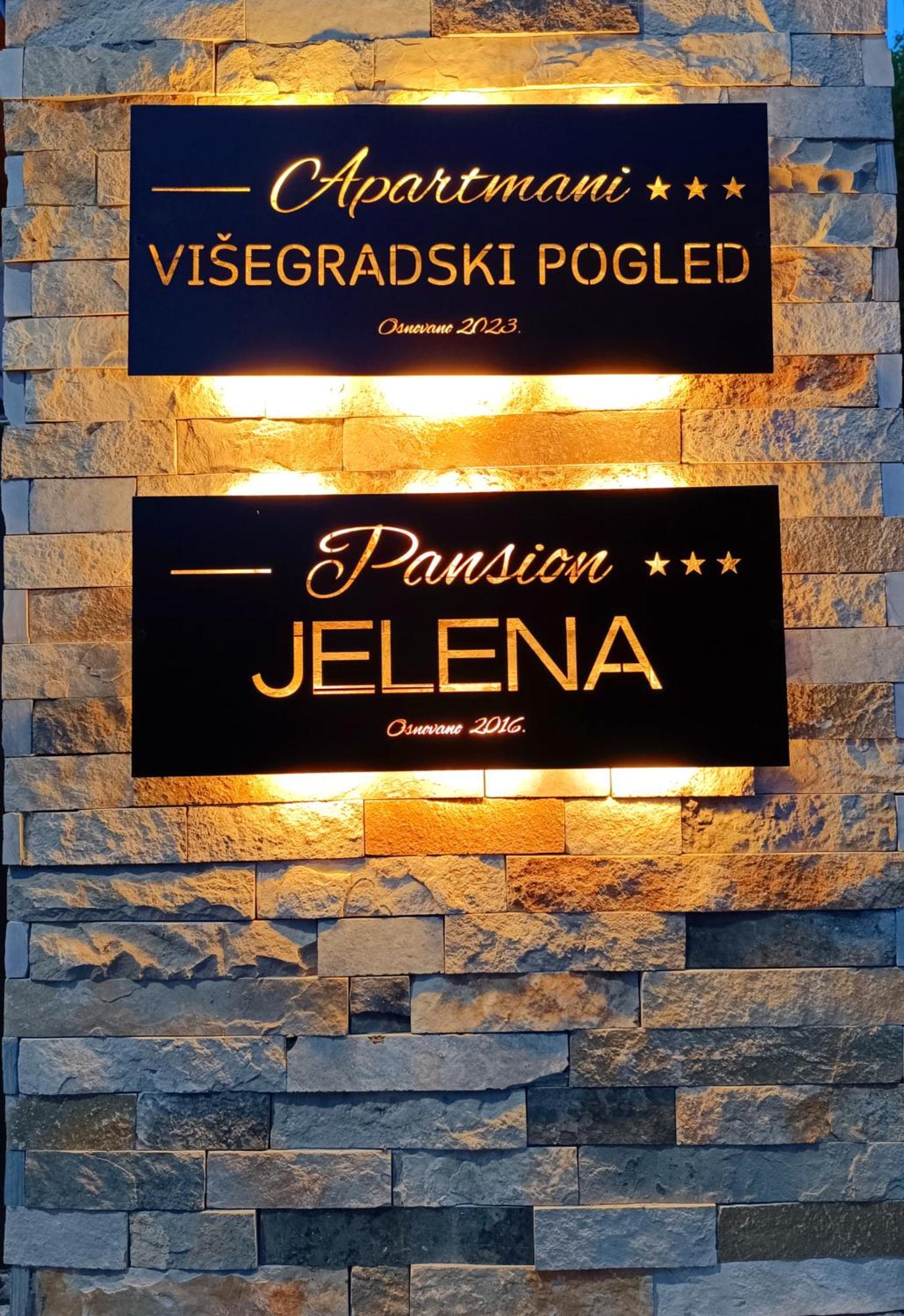 Apartmani Visegradski Pogled Exterior foto